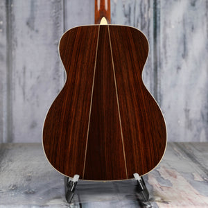 Used Martin M-36 Acoustic Guitar, Natural, back closeup