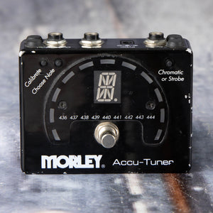 Used Morley Accu-Tuner Effects Pedal, front