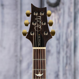 Used Paul Reed Smith McCarty 594 10-Top Electric Guitar, 2020, Olive Green, front headstock