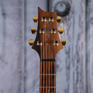Used Paul Reed Smith Custom 24 Brazilian Rosewood Electric Guitar, 2004, Turquoise, front headstock