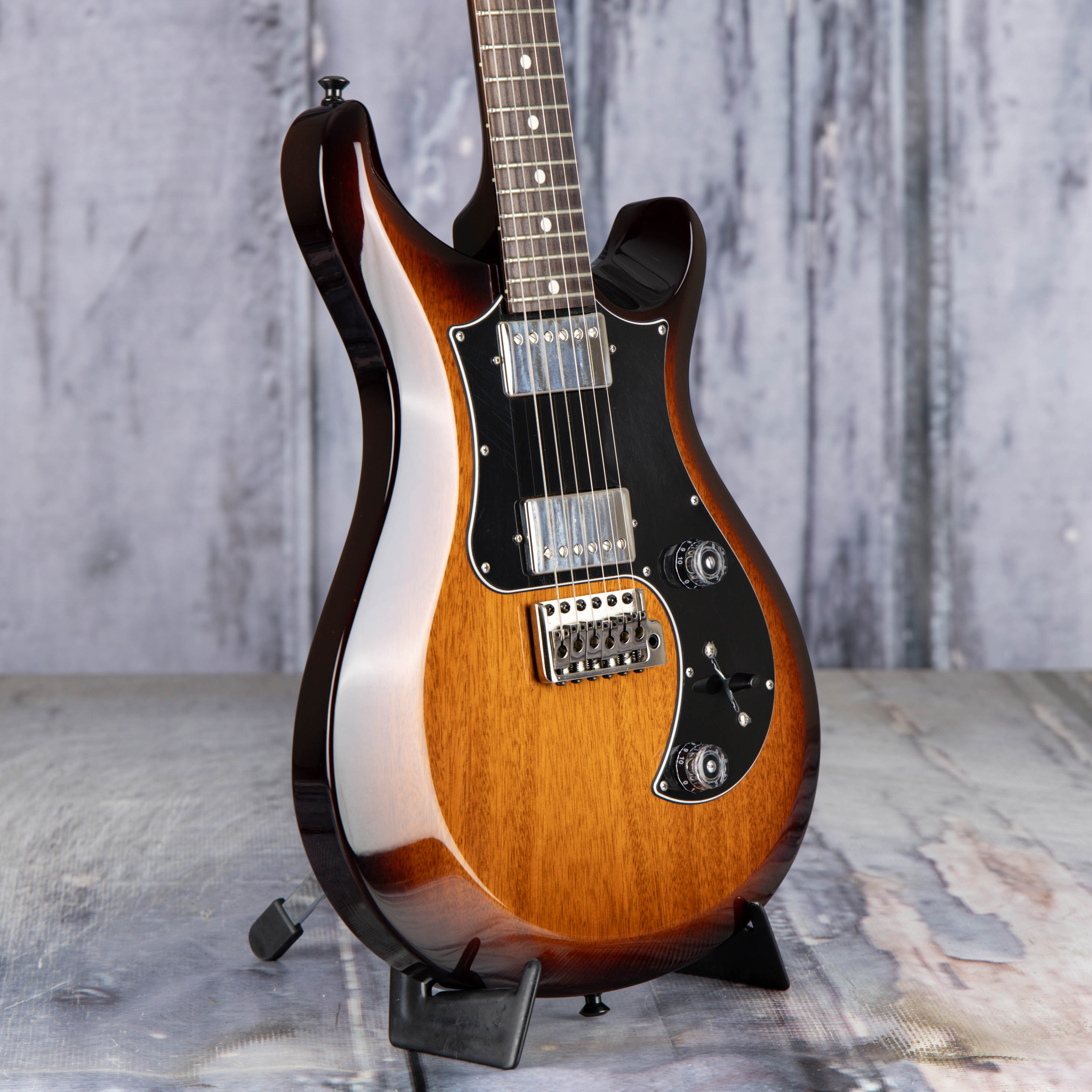 Used Paul Reed Smith S2 Standard 24 Electric Guitar, 2018, Vintage Sunburst, angle