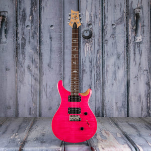Used Paul Reed Smith SE Custom 24 Electric Guitar, Bonnie Pink, front