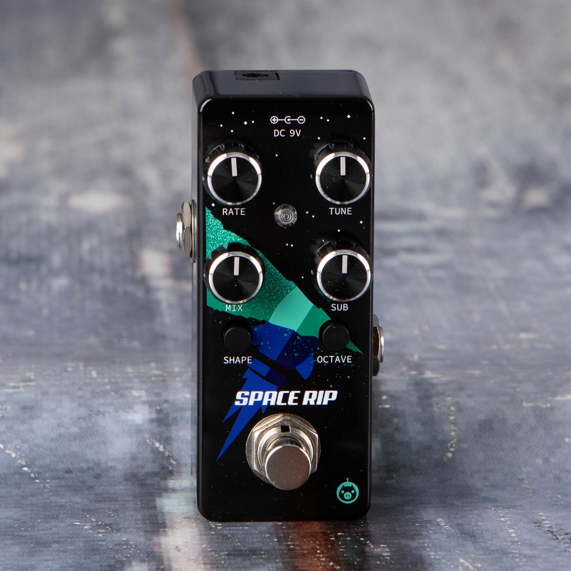 Used Pigtronix Space Rip PWM Guitar Synth Effects Pedal, front