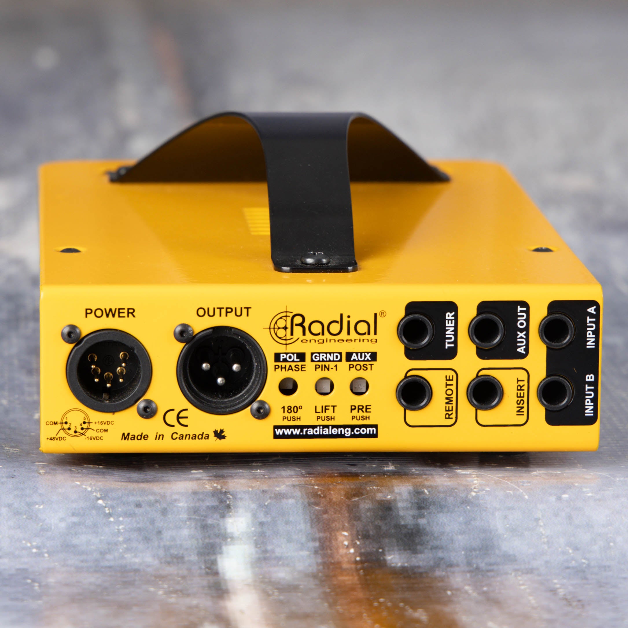 Used Radial Firefly Tube Direct Box, back