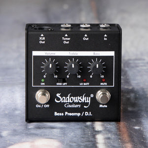 Used Sadowsky SBP-1 Bass Preamp Effects Pedal, front