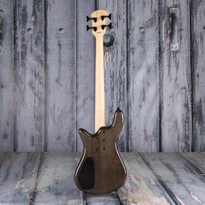 Used Spector Euro 4 Bass Guitar, Transparent Black, back