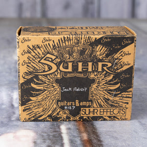 Used Suhr Jack Rabbit Analog Tremolo Effects Pedal, box