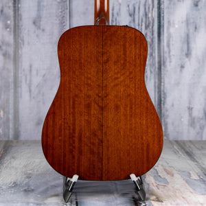 Used Takamine FP-340S Acoustic/Electric Guitar, 1992, Natural, back closeup