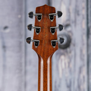 Used Takamine FP-340S Acoustic/Electric Guitar, 1992, Natural, back headstock