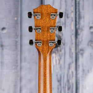 Used Taylor 514ce Acoustic/Electric Guitar, 2022, Natural, back headstock