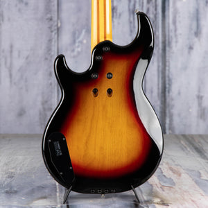 Used Yamaha BBP34 Electric Bass Guitar, Vintage Sunburst, back closeup