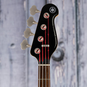 Used Yamaha BBP34 Electric Bass Guitar, Vintage Sunburst, front headstock