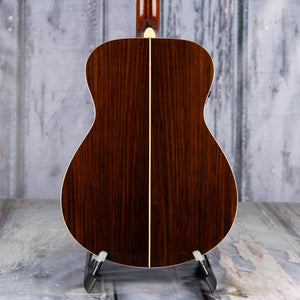 Used Yamaha LS-TA TransAcoustic Acoustic/Electric Guitar, 2014, Brown Sunburst, back closeup