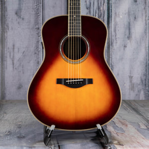 Yamaha LL-TA TransAcoustic Dreadnought Acoustic/Electric Guitar, Brown Sunburst, front closeup
