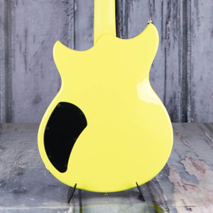Yamaha Revstar Element RSE20 Electric Guitar, Neon Yellow, back closeup