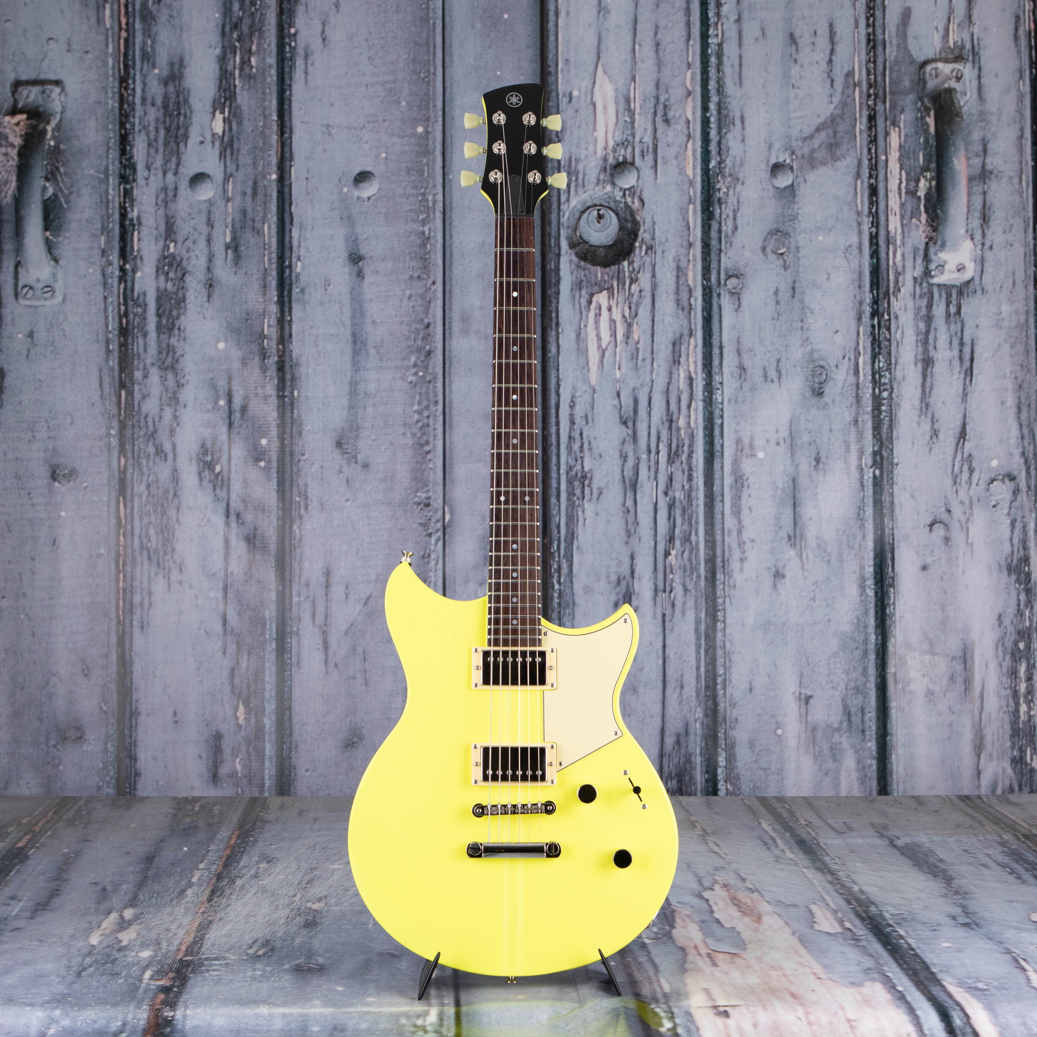 Yamaha Revstar Element RSE20 Electric Guitar, Neon Yellow, front