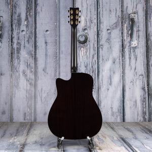 Yamaha TAG3 C TransAcoustic Acoustic/Electric Guitar, Natural, back