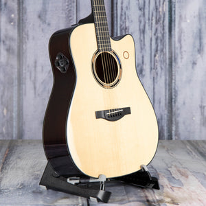 Yamaha TAG3 C TransAcoustic Acoustic/Electric Guitar, Natural, angle