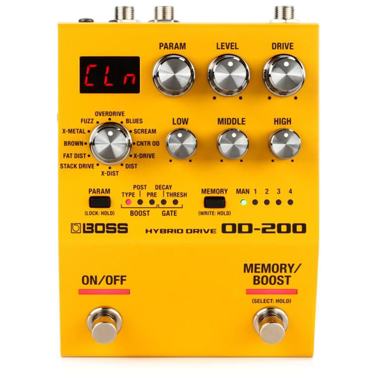 BOSS OD-200 Hybrid Drive Effects Pedal