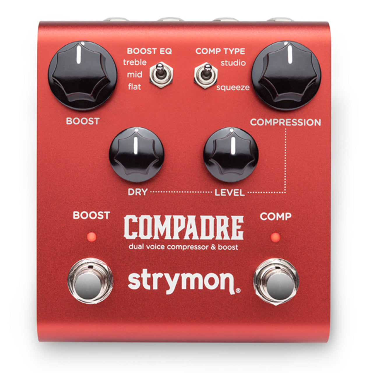 Strymon Compadre Dual Voice Compressor & Boost Effects Pedal