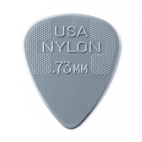 Dunlop Nylon .73mm Guitar Pick, 12-Pack