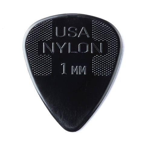 Dunlop Nylon 1mm Guitar Pick, 12-Pack