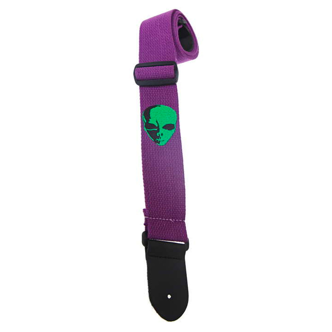 Henry Heller 2" Cotton Alien Guitar Strap, Purple