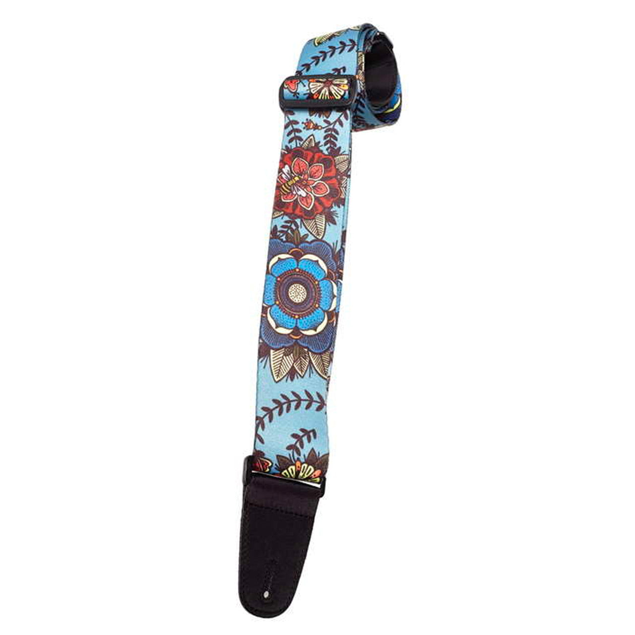 Henry Heller 2" Artist Series Submlimation Guitar Strap, Mandala Flower
