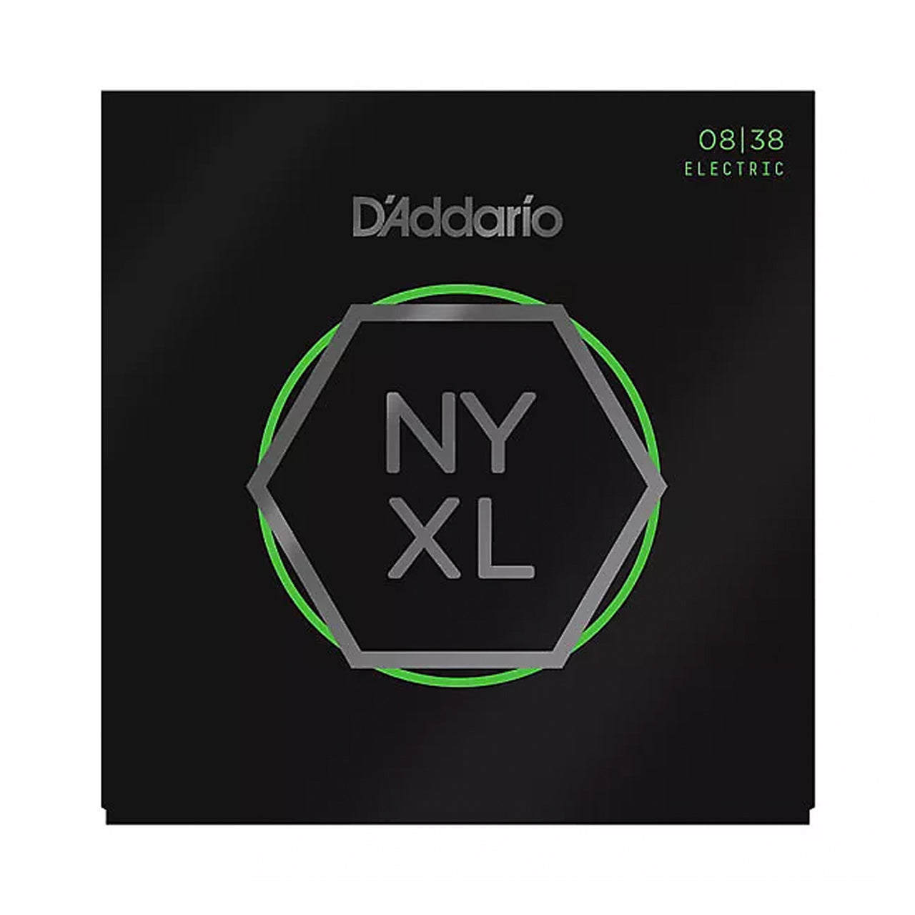 D'Addario NYXL0838 Nickel Wound Electric Guitar Strings, Extra Super Light, 8-38