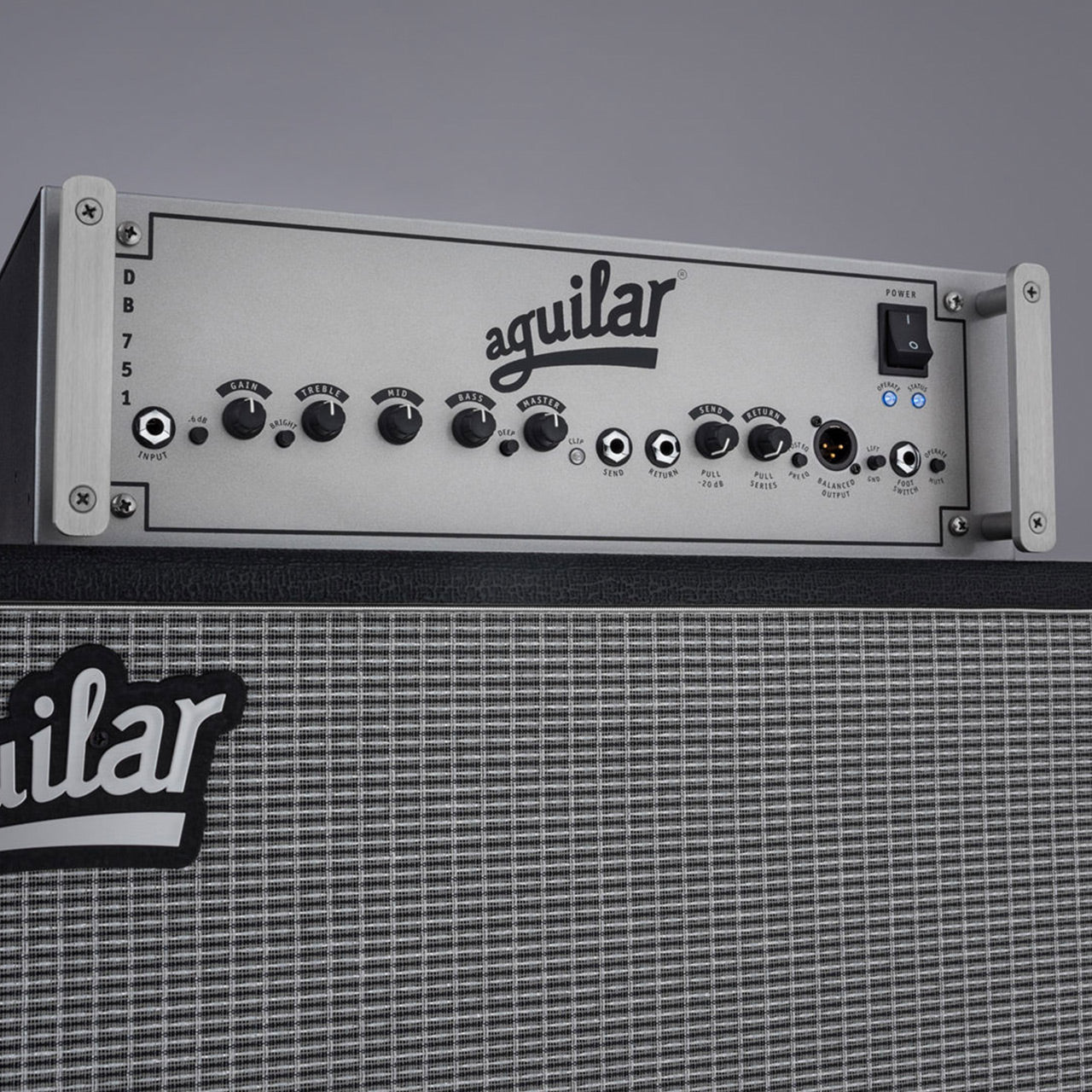 Aguilar DB 751 Bass Head, rig