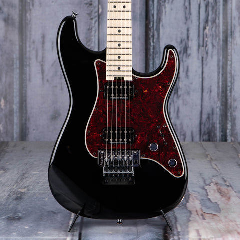 Charvel Pro-Mod So-Cal Style 1 HH FR M Electric Guitar, Gamera Black, front closeup'