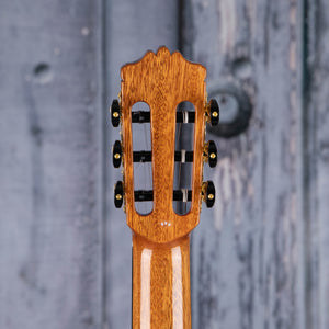 Cordoba C10 CD Classical Guitar, Natural, back headstock