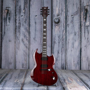 ESP LTD Viper-1000M Electric Guitar, See Thru Black Cherry, front