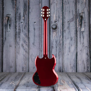 Epiphone SG Special P-90 Electric Guitar, Sparkling Burgundy, back
