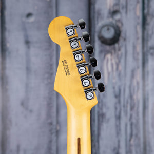 Fender Aerodyne Special Stratocaster Electric Guitar, Chocolate Burst, back headstock