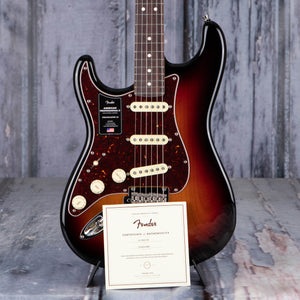 Fender American Professional II Stratocaster Left-Handed Electric Guitar, 3-Color Sunburst, coa