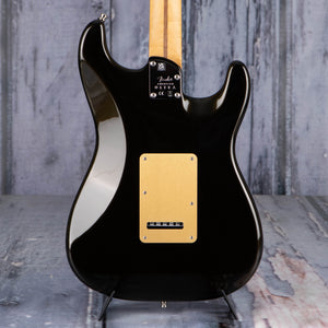 Fender American Ultra Stratocaster Left-Handed Electric Guitar, Texas Tea, back closeup