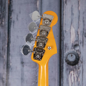 Fender American Vintage II 1966 Jazz Bass Left-Handed Electric Guitar, 3-Color Sunburst, back headstock