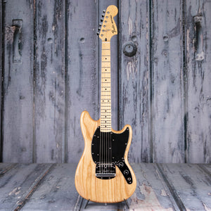 Fender Ben Gibbard Mustang Electric Guitar, Natural, front