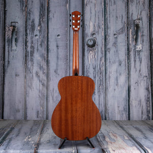 Fender CC-60S Concert Acoustic Guitar Pack V2, All-Mahogany, back