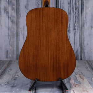 Fender CD-60 Dreadnought V3 Acoustic Guitar, Natural, back closeup