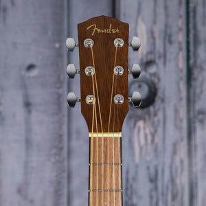Fender CD-60 Dreadnought V3 Acoustic Guitar, Natural, front headstock