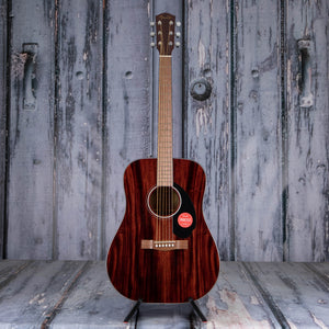 Fender CD-60S Dreadnought Acoustic Guitar, All-Mahogany, front