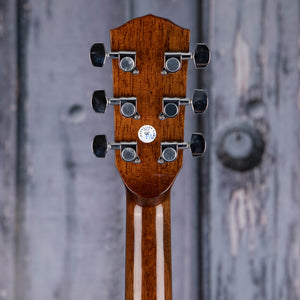 Fender CD-60S Dreadnought Left-Handed Acoustic Guitar, Natural, back headstock