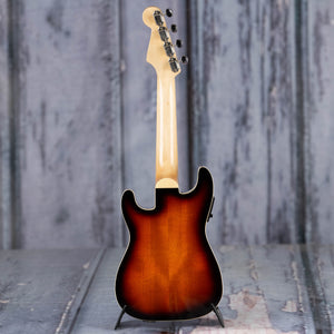 Fender Fullterton Strat Acoustic/Electric Ukulele, Sunburst, back