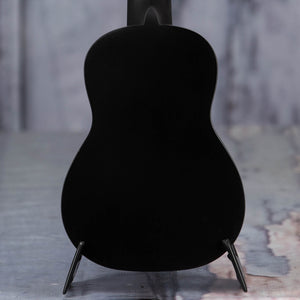 Fender Venice Soprano Ukulele, Black, back closeup