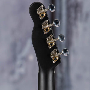 Fender Venice Soprano Ukulele, Black, back headstock
