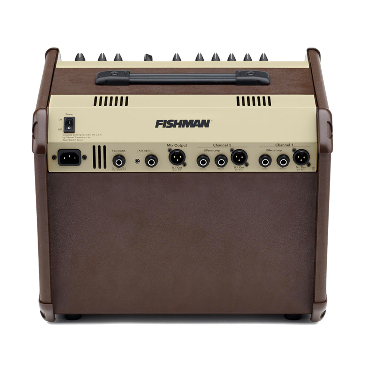 Fishman PRO-LBX-600 Loudbox Artist Amplifier, back