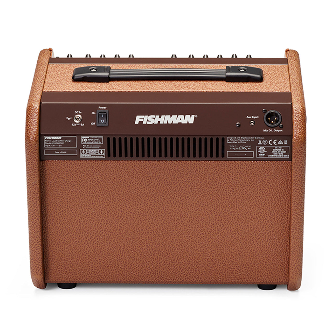 Fishman Loudbox Mini Charge Battery-Powered Acoustic Instrument Amplifier, back