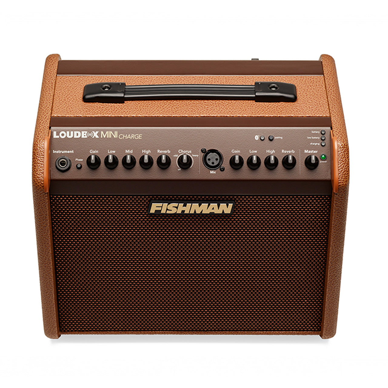 Fishman Loudbox Mini Charge Battery-Powered Acoustic Instrument Amplifier, controls